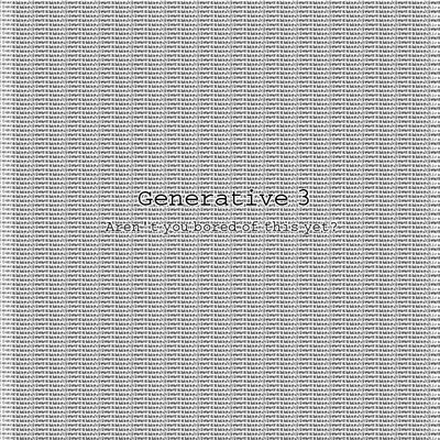 Generative 3